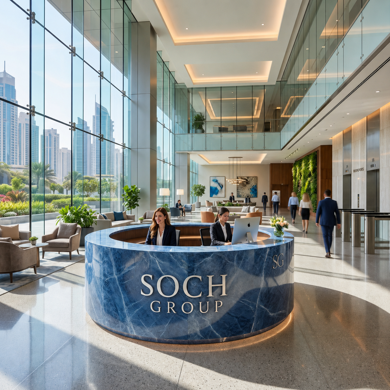 SOCH Group Corporate Lobby